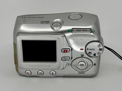 Olympus FE-100 4.0MP Digital Camera - Silver - Tested - Picture 9 of 11