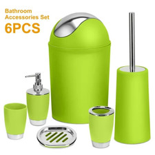 6-Piece Luxury Bathroom Accessory Set for Elegant Home D cor