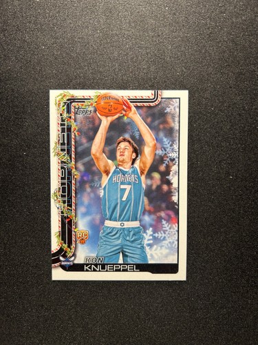 2025-26 Topps Holiday Basketball Edition Exclusive Rc Kon Knueppel