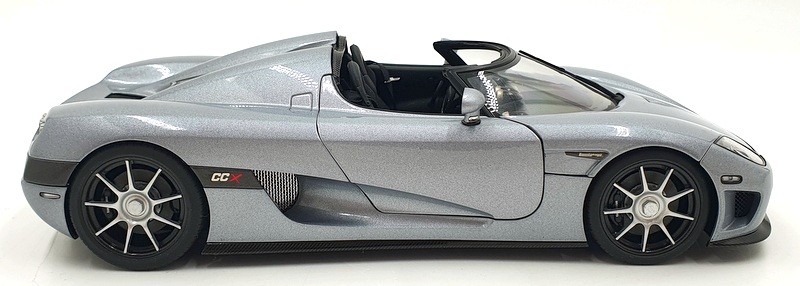 Koenigsegg CCX Silver Diecast Model Car 118 Autoart for sale