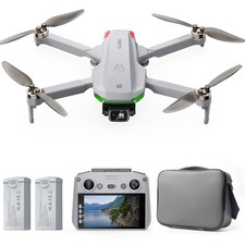 PLEGBLE Drones with Camera for Adults 4K, GPS Drone with Controller Screen M..