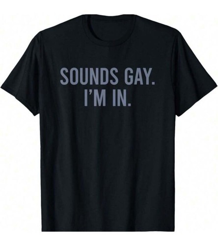 Sounds good I’m in camiseta negra talla grande unisex - Imagen 1 de 2