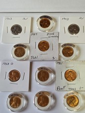 ??Uncirculated Penny Lot ( 12 - Coins )