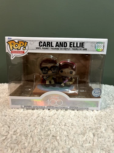 Funko Pop! Vinyl: Moment Pixar Up Carl and Ellie on Chairs #1338 Special Edition