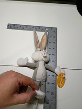 Vintage 1997 Applause Looney Tunes Bean Bag Plush Bugs Bunny NWT