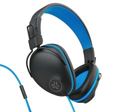 JLab JBuddies Pro Wired Over Ear Kids Headphones Blue Hearing Protection NEW