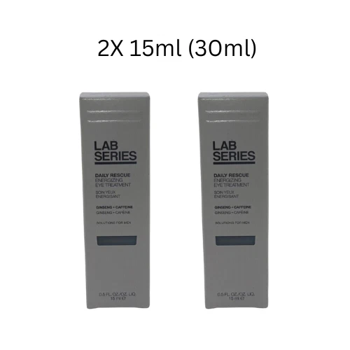 2 X Lab Series Daily Rescue Energising Eye Cream 15ml Solutions For Men NEW - Image 3 of 3