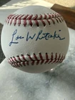 Lou Whitaker autographed Rawlings official Major League Baseball Beckett Cert.