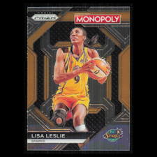 Lisa Leslie #WNBA13 2024 Panini Prizm Monopoly WNBA Los Angeles Sparks Card NBA