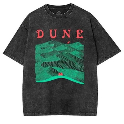 Dune Arrakis Landscape with Paul and Chani Lightweight Tee, Dune Shi