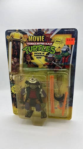 Playmates TMNT Movie lll Samurai Don Vintage Figure 1992