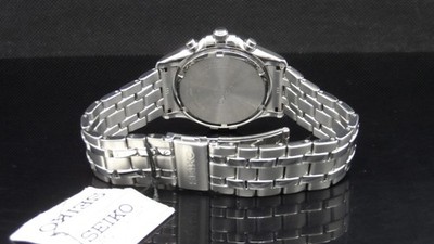Seiko SNDC97 Le Grand Chronograph Stainless Steel Silver Tone