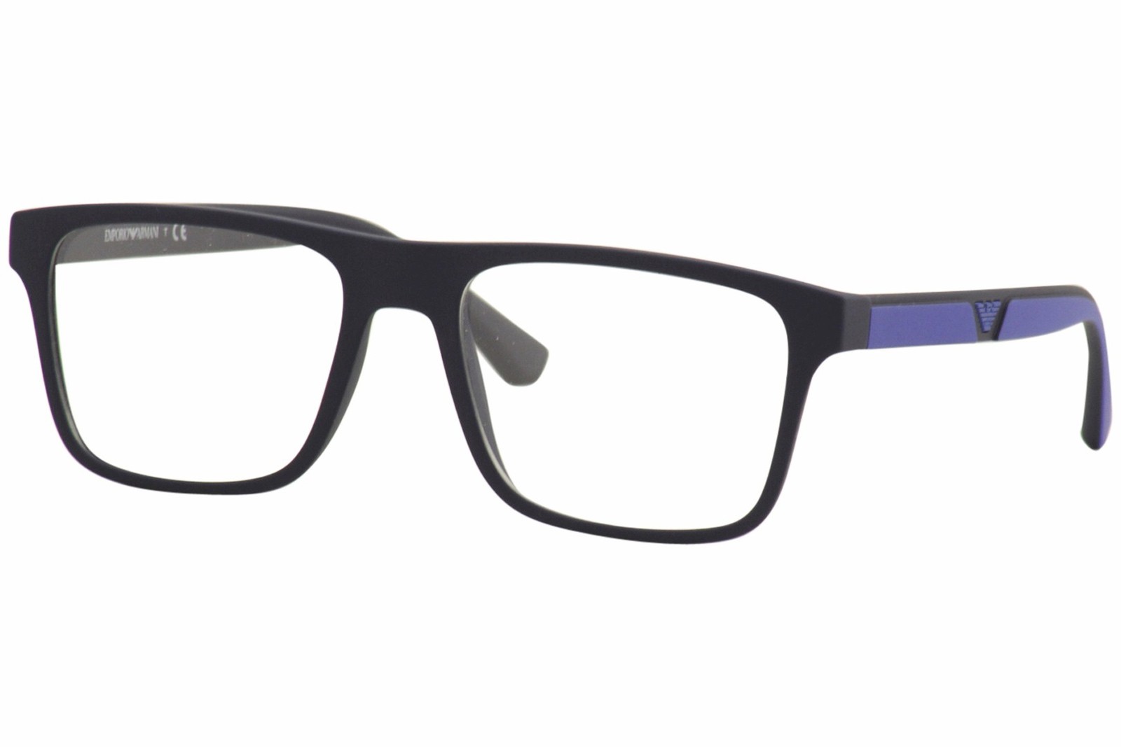 Emporio Armani Men's EA4115 5759/1W Dark Blue w/ two Clip-ons Sunglasses 54mm image 6