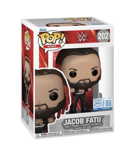 Funko Pop! Jacob Fatu #202 WWE Fanatics Exclusive + Protector Presale