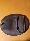Vintage 70s Brass Belt Buckle TRAIL of TEARS  Southwest Indian Childrens Fund — photo 3
