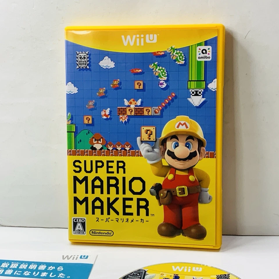 Super Mario Maker Nintendo Wii U Japan - Image 2 of 4
