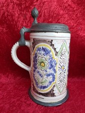 Botte Da Birra 1760, Bello, Vecchio Krug Con Coperchio In Stagno