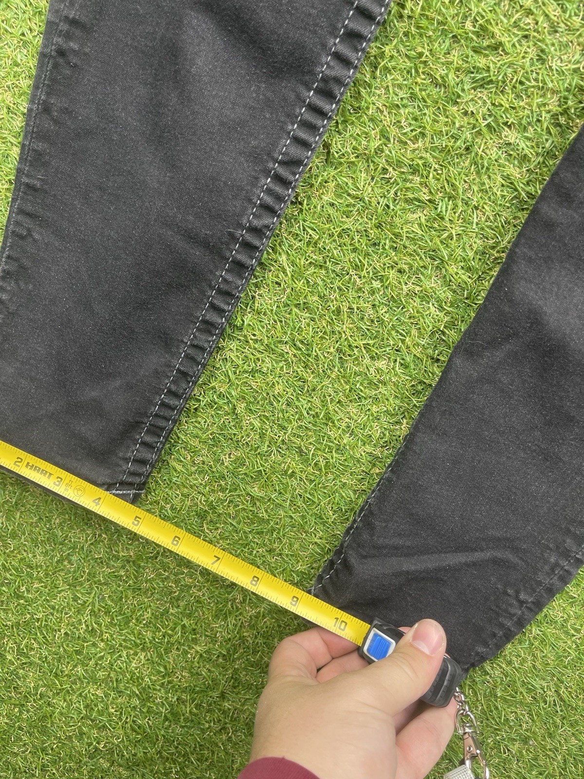 True Religion Jeans Womens 29 Jennie Curvy Black Mid Rise Super Skinny 29x27 thumbnail 6