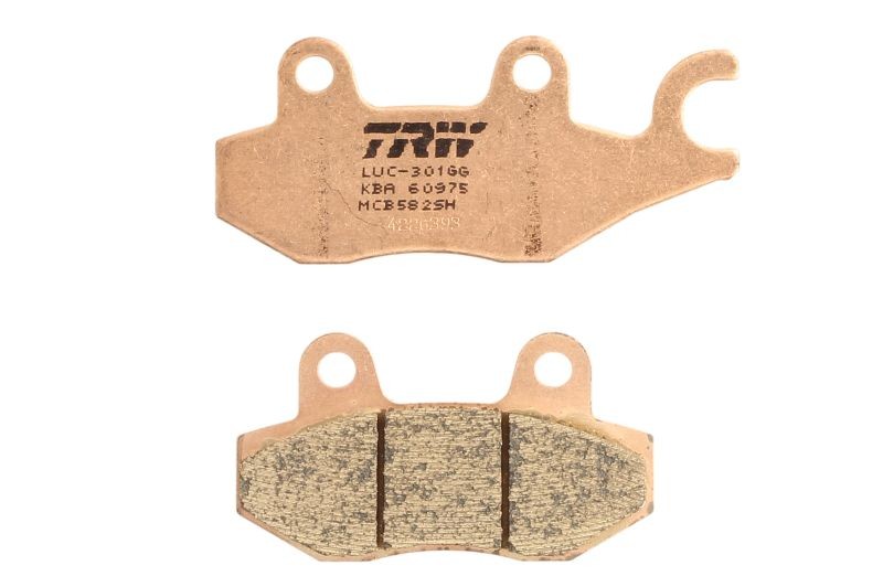 Für TRW MCB582SH Brake pads MCB582SH  sinter, intended use racing/route fits AT