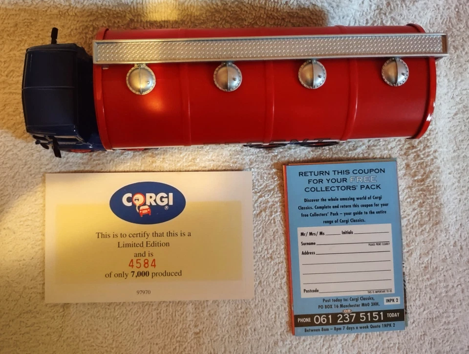 Corgi Classics Foden Elliptical Tanker Regent #97970 1:50 Diecast - Image 4 of 4