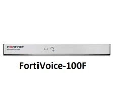 Fortinet FortiVoice-100F FVE-100F 2x 10/100/1000 RJ45 ports, 1x USB2.0 1x USB3.0