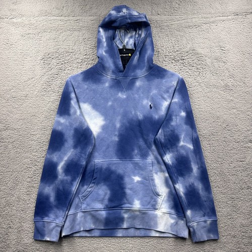 Polo Ralph Lauren Hoodie Sweatshirt Boys Youth XL 18-20 Tie Dye Pull Over Jacket
