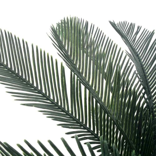 Künstliche Pflanze Cycas-Palme mit Topf Grün 125 cm - Bild 2 von 2