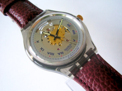 SWATCH AUTOMATIC RUBIN - NEUWARE - ABSOLUTE RARITÄT