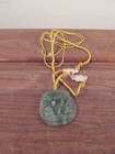 Chinese Knotted Necklace w. Agate Pendant (Fish) — photo 1