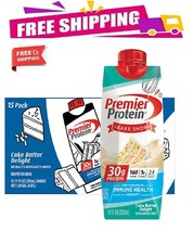 Premier Protein 30g High Protein Shake, Cake Batter Delight 11 fl. oz., 15 pk.