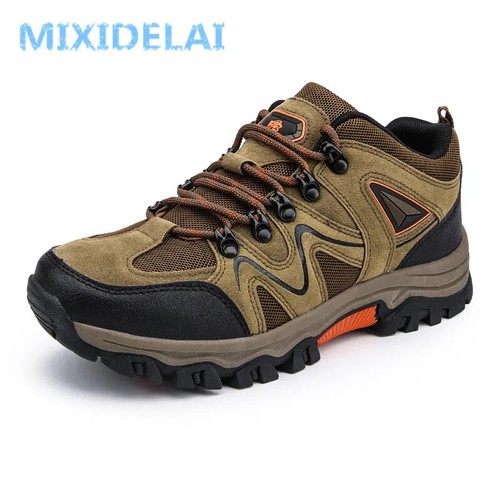 Outdoors Men Sneakers Breathable Light Casual Shoes Waterproof Non Slip Boots - Picture 10 of 29