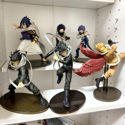 My Hero Academia Figure lot set 6 Hawks Shota Aizawa Hitoshi Shinsou Tamaki