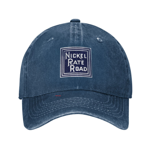 Baseballkappe Nickel Plate Road Railroad Unisex Denim verstellbar Geschenk - Bild 4 von 18