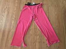 NEW Vintage 2004 Nike Pink Training Pants Womens L NWT Tags Dri F Fit