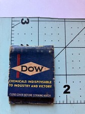 vintage Matchbook -- Dow Chemical Company