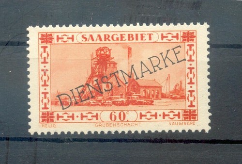 Saar Servizio 29XII Abart** MNH Mint Y72412