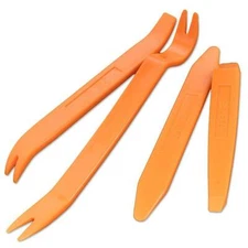4pcs Car Trim Removal Tool Hand Tools Pry Bar Panel Door Interior Clip Kit