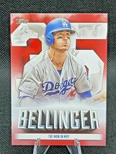 Topps Series 1 Cody Bellinger Red 7/10 Highlights TE-4 SSP LA Dodgers