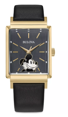 Disney Parks Mickey Mouse Watch by Bulova New With Box | eBay