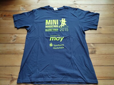 T-Shirt S Blau Mini Marathon 2015 Waldshut Rennen, Merchandise, Laufen Vintage 