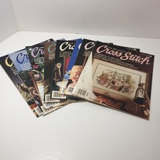 8 For the Love of Cross Stitch Magazines Leisure Arts Premier Issue 1990 1991