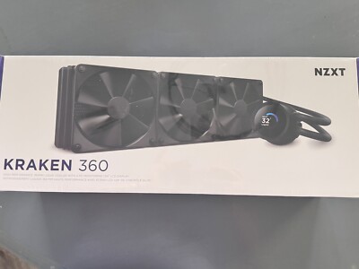 BRAND NEW NZXT Kraken 360 3x120mm AiO Liquid CPU Cooler - Matte Black