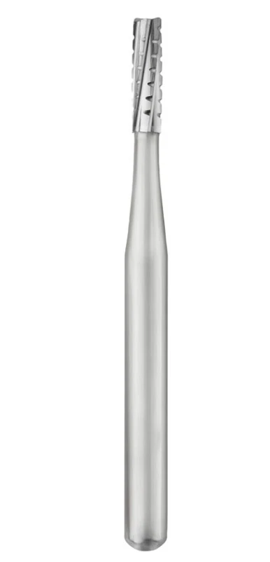 SS WHITE Dental Carbide Burs FG 558 Cross Cut Straight Fissure (pack of 10 Burs) Foto 3 de 3