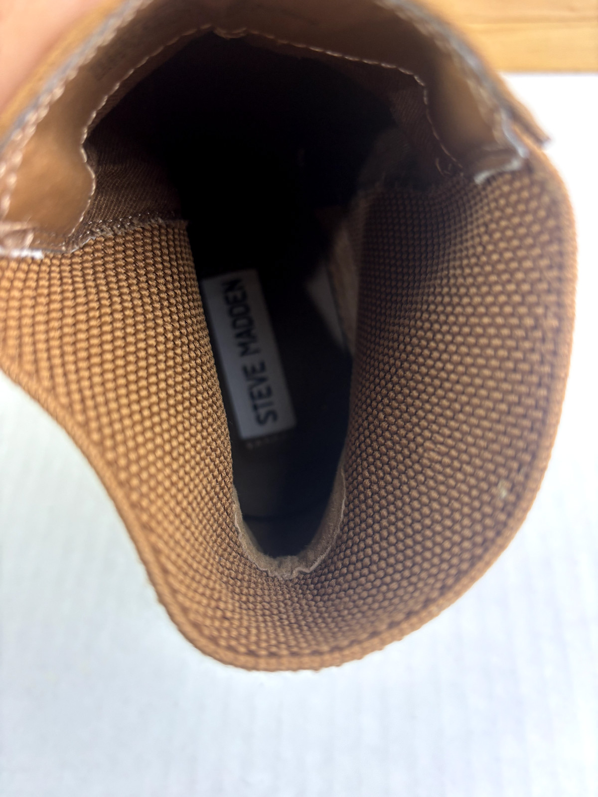 STEVE MADDEN Solid Brown Suede Pull On Ankle Boot… - image 7