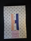 Kate Spade New York Initial "H" Notepad Paper Pad with 100 Pages 7" x 4" — photo 1