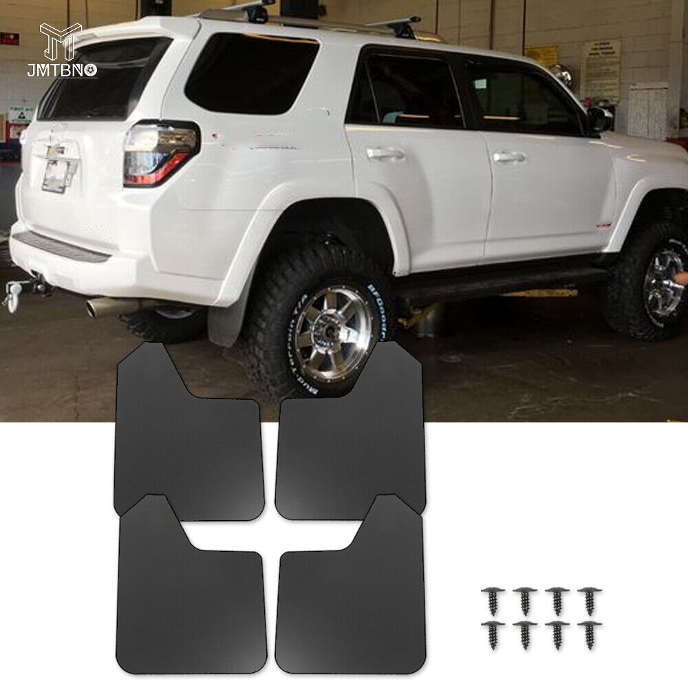 1986-2023 Toyota 4Runner Mud Flaps Splash Guards Front Rear 1986-2023 Toyota 4Runner Mud Flaps Splash Guards Front Rear