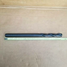 3/4" x 12" OAL HSS 135° Split Point Black Oxide Finish Extension Drill