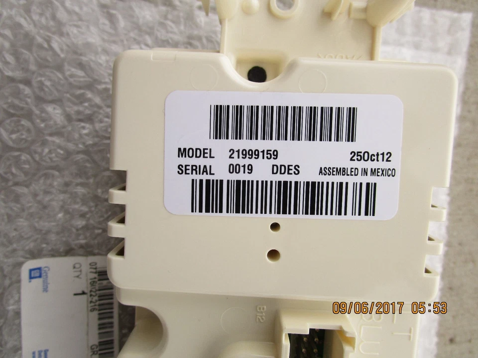 03 04 OLDSMOBILE BRAVADA CALEFACCIÓN AIRE ACONDICIONADO CONTROL DE TEMPERATURA NUEVO Foto 3 de 3