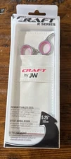 JW Craft R Series 5.25” 133mm offset handle, stainless steel/pink
