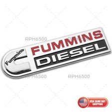 Cummins Fummins Diesel Fender Door Tailgate Badge Nameplate Emblem Fit Ram Dodge